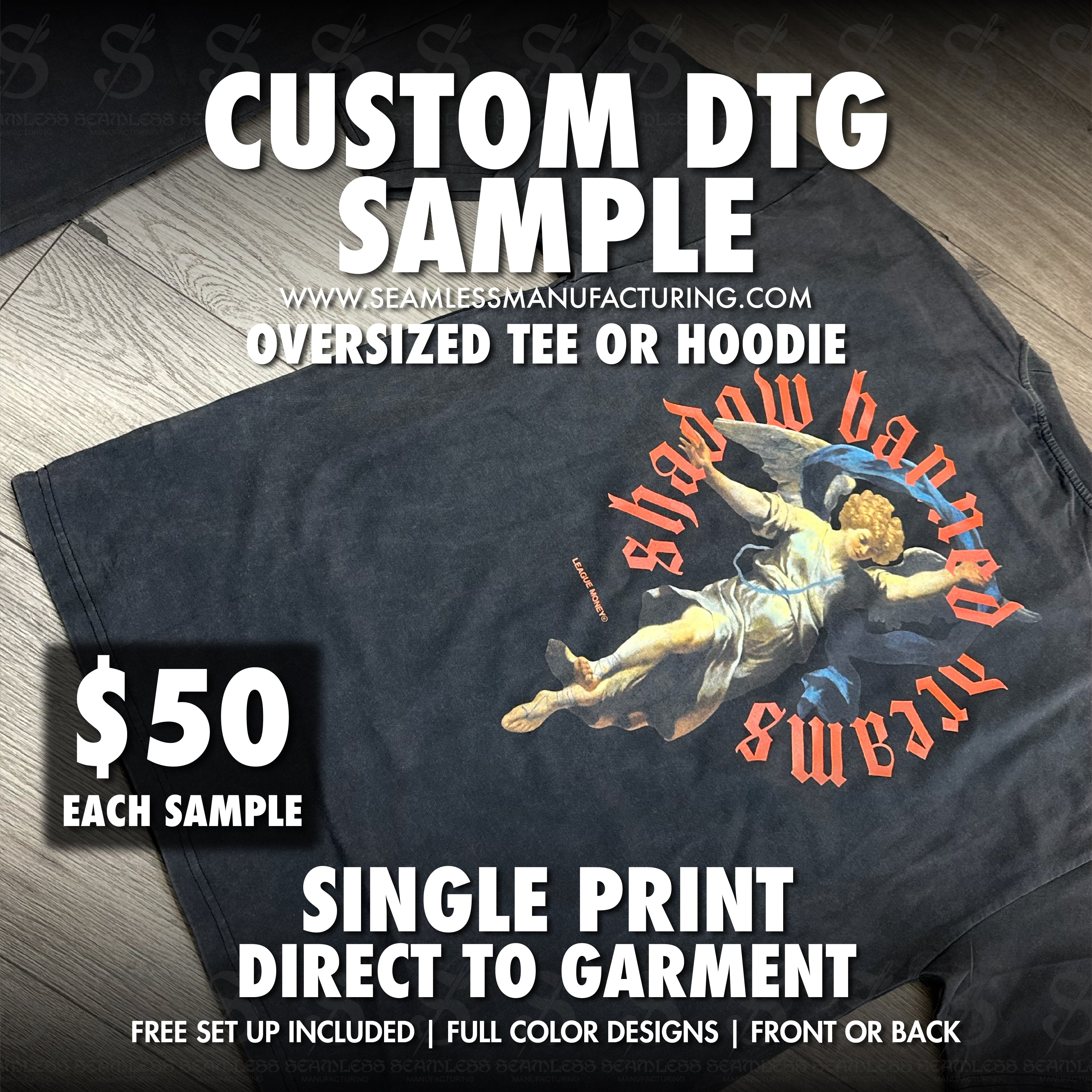 DTG (Direct to Garment) Sample – SeamlessMFG
